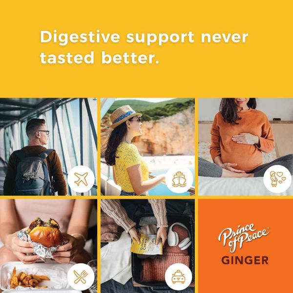 Prince of Peace Blood Orange Ginger Chews - 4 oz