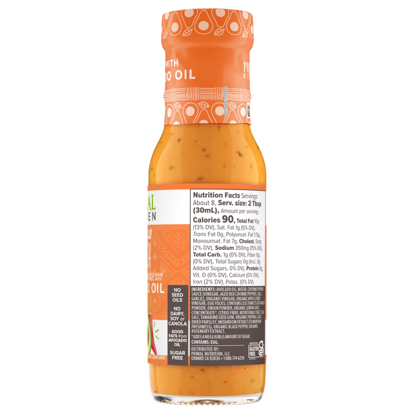 Primal Kitchen Dressing & Marinade Buffalo Ranch with Avocado Oil