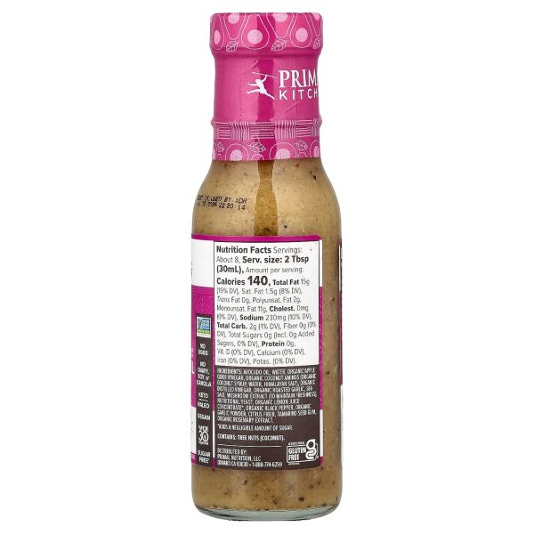Primal Kitchen Plant Based Caesar Dressing with Avocado Oil - 8 fl oz