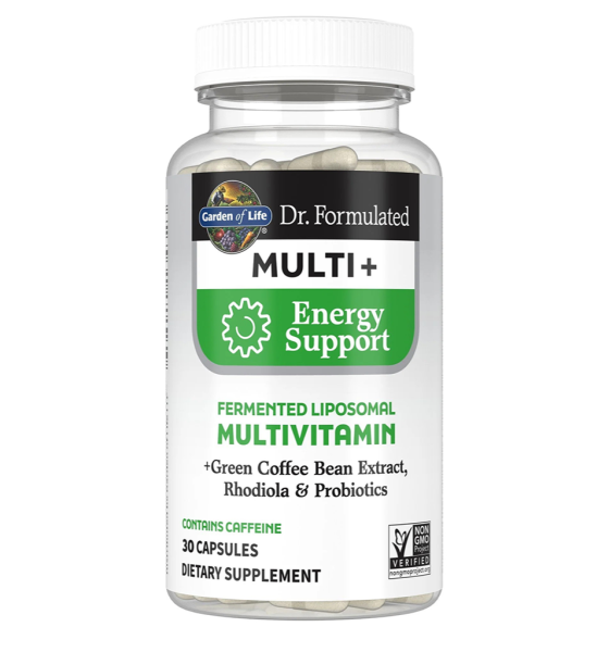 Garden of Life, Dr. Formulated Multi+, Energy Support, 30 Capsules