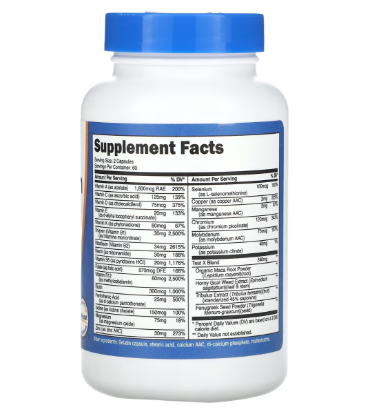 Nutricost Multivitamin For Men - 120 Capsules