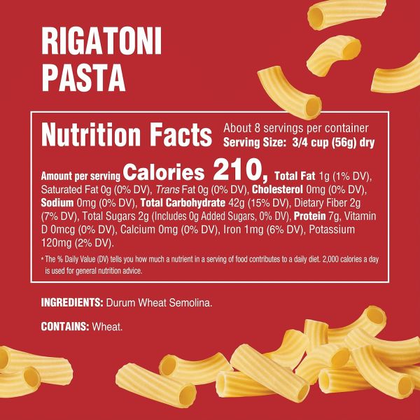 Rao's Homemade Rigatoni Pasta - 16 oz