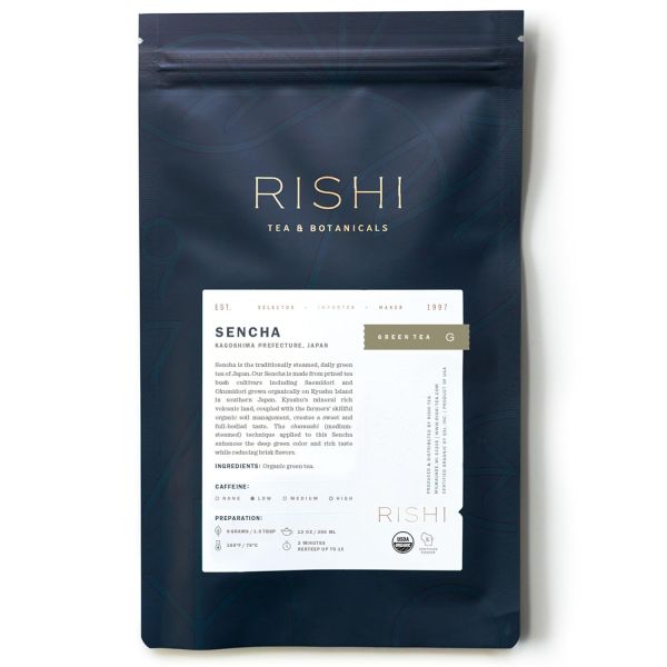 Rishi Tea Organic Sencha Green Tea - 15 Tea Bags