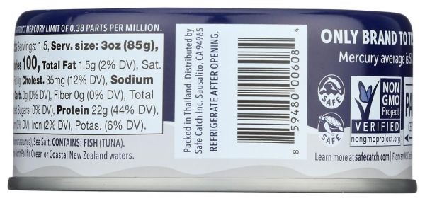 Safe Catch Wild Albacore Tuna - 5 oz