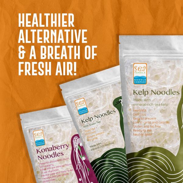 Sea Tangle Noodle Company Kelp Noodles - 12 oz