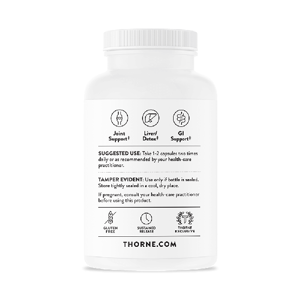 Thorne Curcumin Phytosome - Sustained Release - 500 mg - 120 Capsules