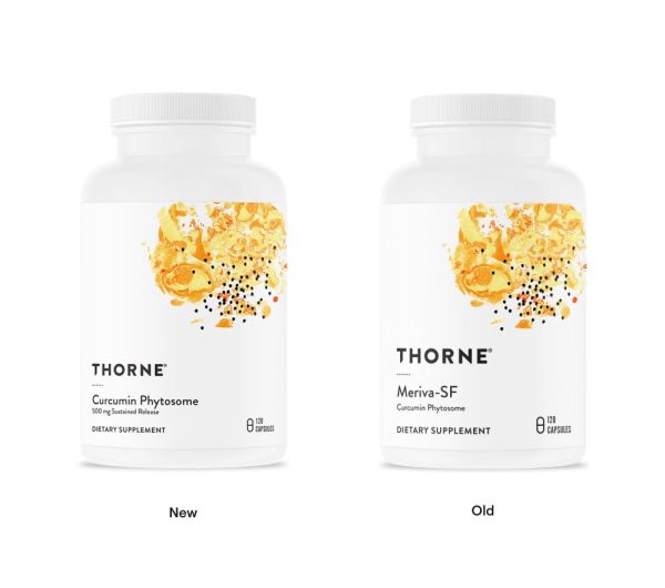 Thorne Curcumin Phytosome - Sustained Release - 500 mg - 120 Capsules
