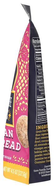 Siete Shortbread Cookies - 4.5 oz