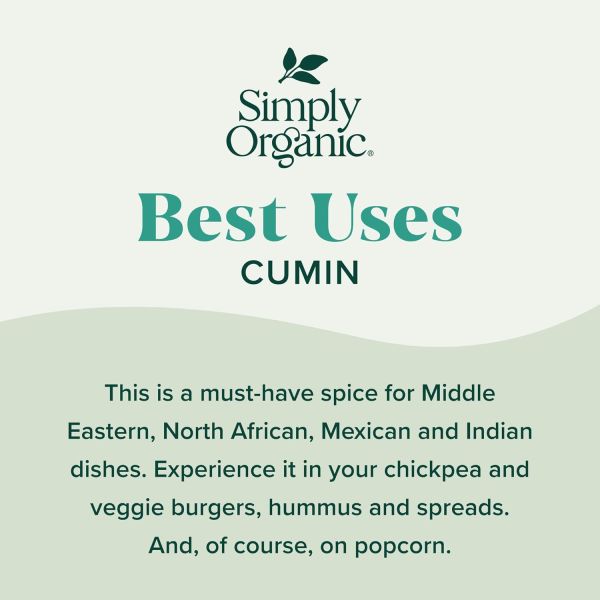 Simply Organic Cumin - 2.31 oz