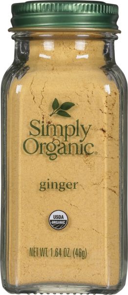 Simply Organic Ginger, Ground - 1.64 oz