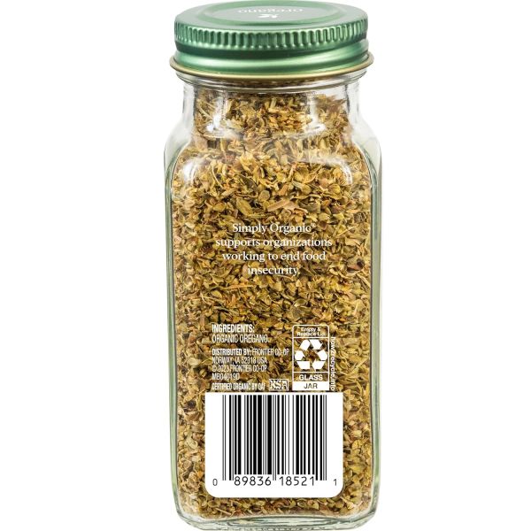 Simply Organic Oregano - 0.75 oz