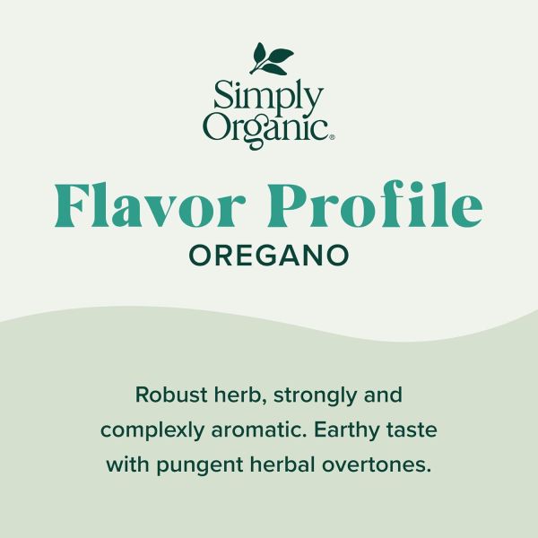 Simply Organic Oregano - 0.75 oz