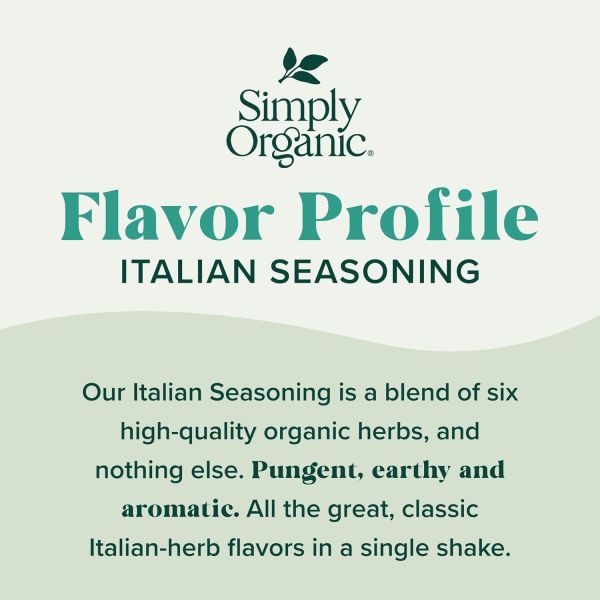Simply Organic Italian Seasoning - 0.95 oz