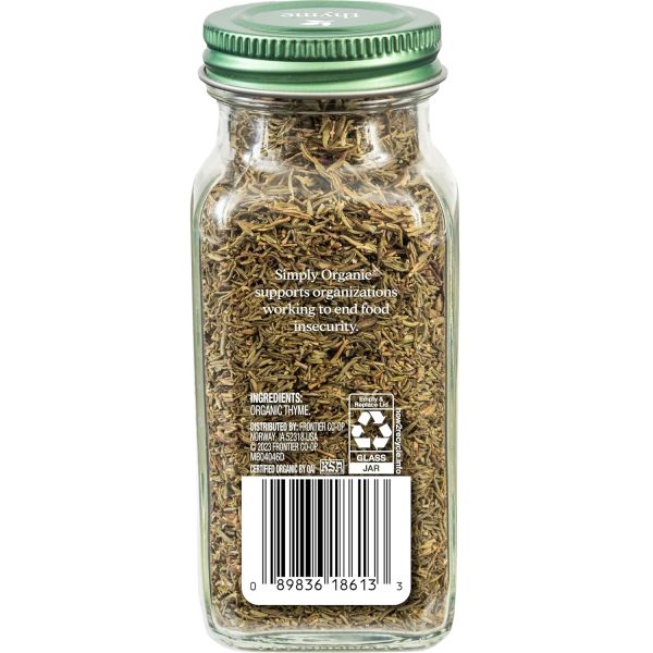 Simply Organic Thyme - 0.78 oz