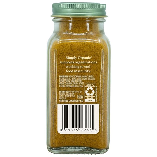 Simply Organic Curry Powder - 3 oz