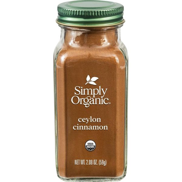 Simply Organic Ceylon Cinnamon, Ground - 2.08 oz