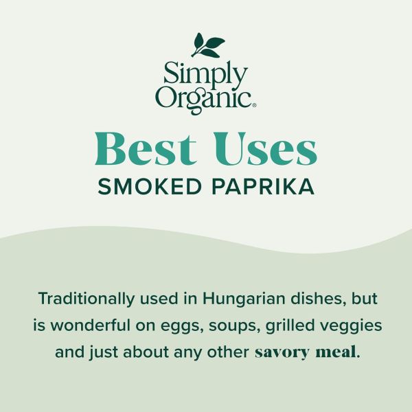 Simply Organic Smoked Paprika - 2.72 oz