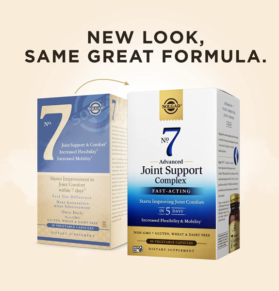 Solgar No. 7 Advanced Joint Support Complex - 90 Vegetable Capsules