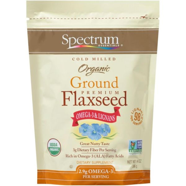 Spectrum Organic Ground Flaxseed - 14 oz