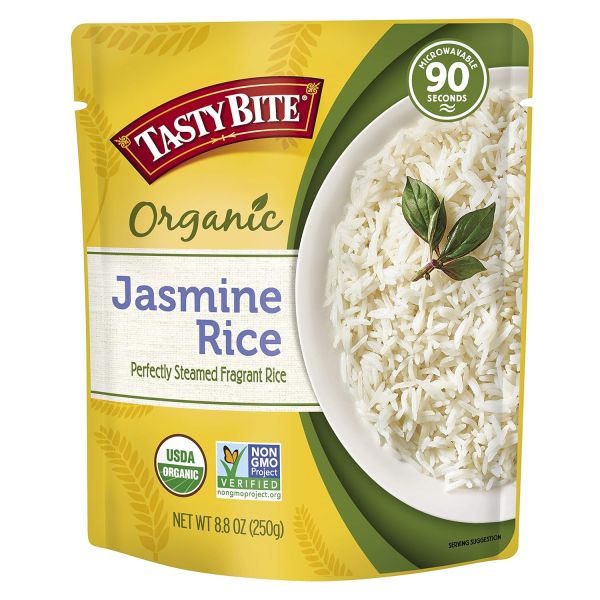 Tasty Bite Vegan Non-GMO Organic Jasmine Rice - 8.8 oz