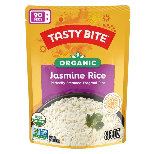 Tasty Bite Vegan Non-GMO Organic Jasmine Rice - 8.8 oz