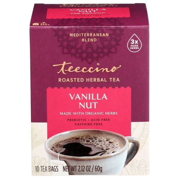 Teeccino Vanilla Nut Chicory Coffee Alternative - 11 oz