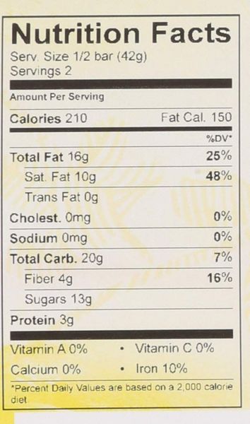 Theo Organic 70% Dark Chocolate Bar, Orange - 3 oz