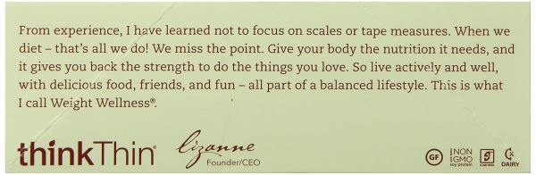 think! High Protein Bar, Brownie Crunch - 2.1 oz