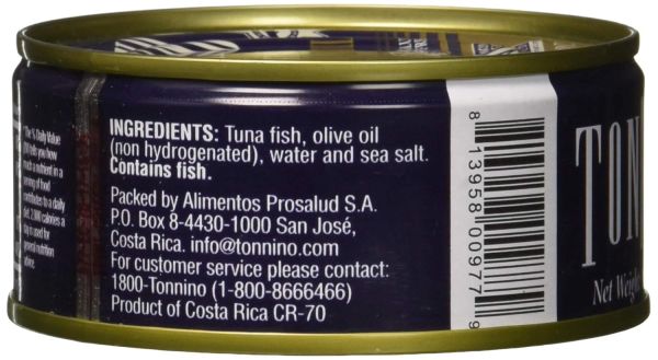 Tonnino Tuna Fillets in Olive Oil - 4.94 oz
