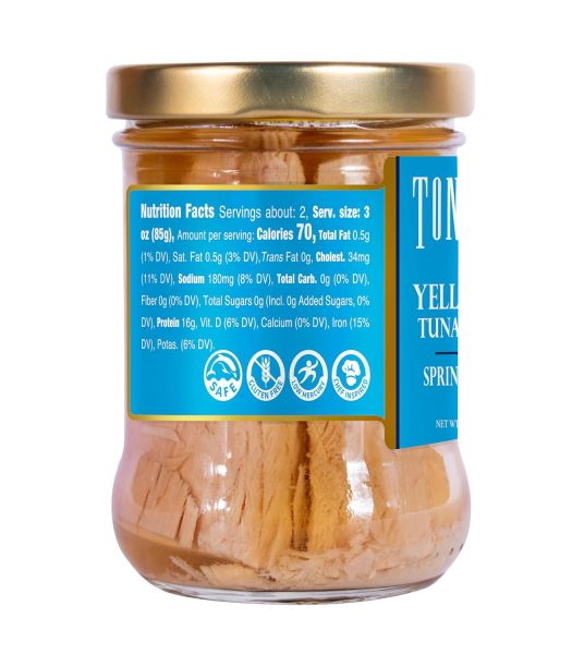 Tonnino Tuna Fillet in Water - 6.7 oz