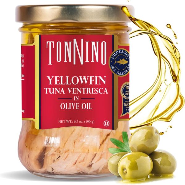 Tonnino Yellowfin Tuna Ventresca in Olive Oil
