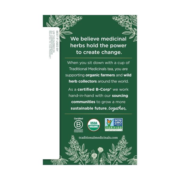 Traditional Medicinals Organic Ginger Herbal Tea - 16 Tea Bags