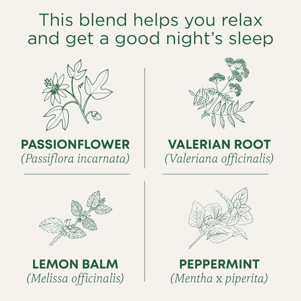 Traditional Medicinals Organic Nighty Night Extra Lemon Balm & Valerian Tea