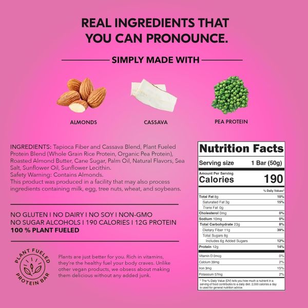 TRUBAR Vegan Protein Bar, Daydreaming About Donuts - 1.76 oz