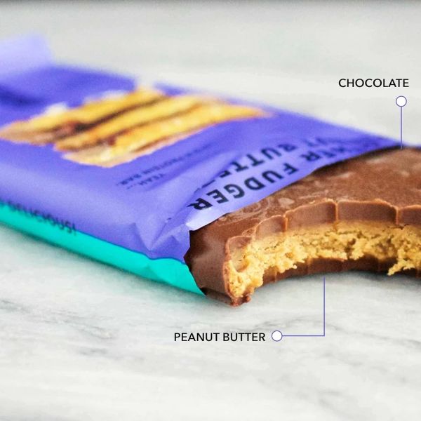 TRUBAR Vegan Protein Bar, Smother Fudger Peanut Butter