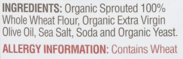 Unique Sprouted Whole Grain Wheat Pretzel Splits, Original - 8 oz