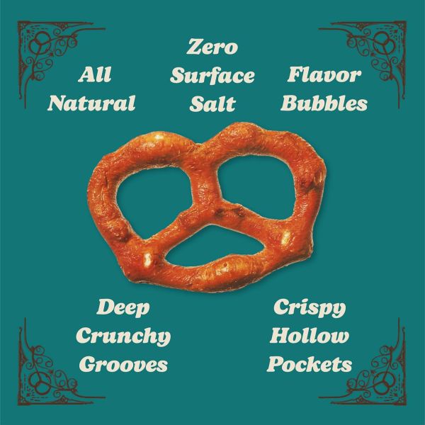 Unique Snacks Unsalted Pretzel Splits