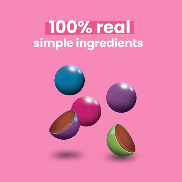 UNREAL Milk Chocolate Gems, Certified Fair Trade