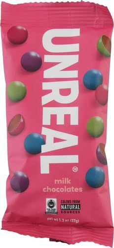UNREAL Milk Chocolate Gems, Certified Fair Trade