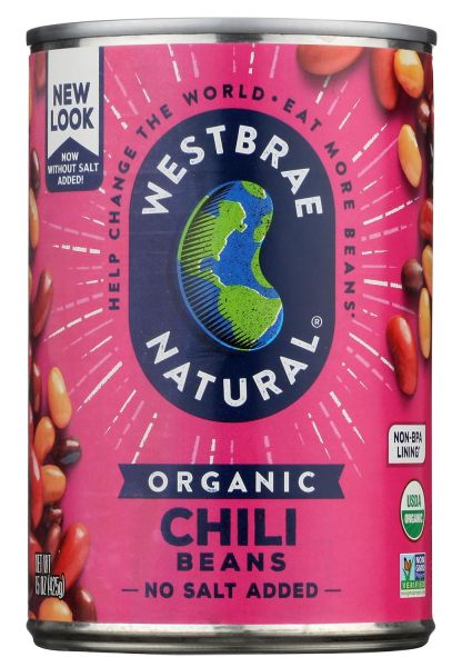 Westbrae Natural Organic Chili Beans - 15 oz
