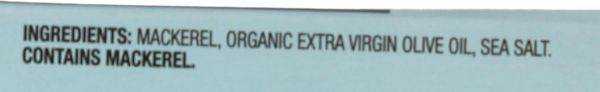 Wild Planet Wild Mackerel Fillet in Extra Virgin Olive Oil - 4.4 oz