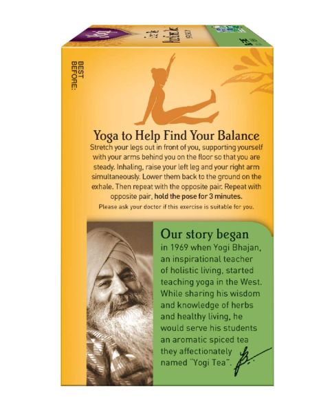 Yogi Tea Organic Pure Green Decaf Green Tea - 16 Tea Bags