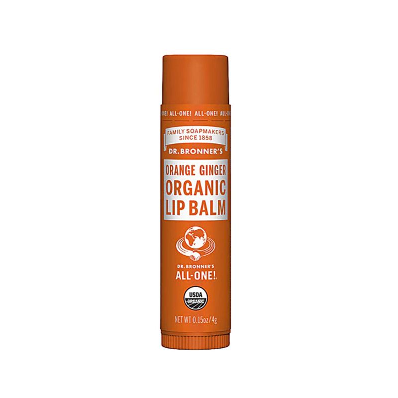 Dr. Bronner's Magic Organic Lip Balm 0.15 oz Orange Ginger Organic