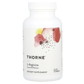 Thorne, L-Arginine Sustained Release 120 Capsules