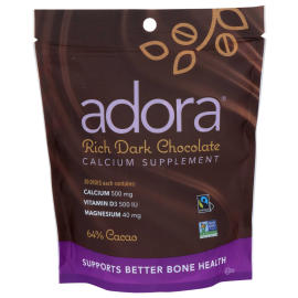 Adora - Chocolate Disk Drkchc Calc - 1 Each-30 Ct