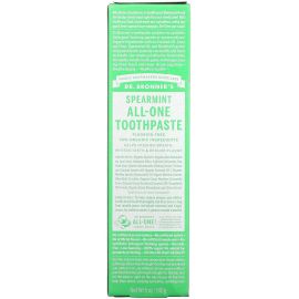 Dr. Bronner's Magic Soaps All-One Toothpaste Spearmint 5 oz (140 g)