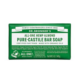 Dr. Bronner's All-One Pure-Castile Bar Soap Hemp Almond - 5 oz