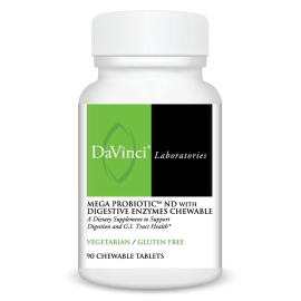  DaVinci Laboratories - Mega Probiotic™ ND With Digestive Enzymes 90 Chewable tabs