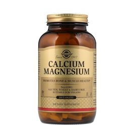 Solgar Calcium Magnesium 250 Tablets