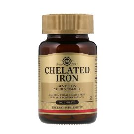 Solgar Chelated Iron - 100 Tablets